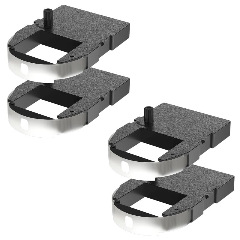 Bigger Replacement for Pyramid 4000R Replacement Ribbon Used with Pyramid 3000HD, 3500, 3700, 4000, 4000HD Time Clocks, 4 Pack - Image 1